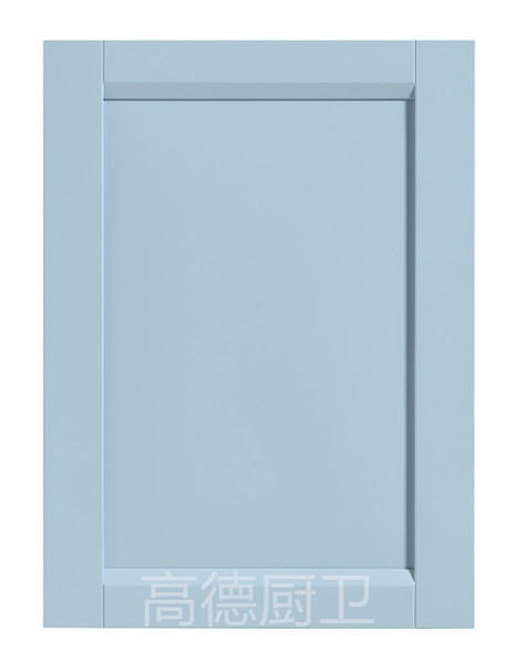 新意式：浅淡蓝哑光烤漆
